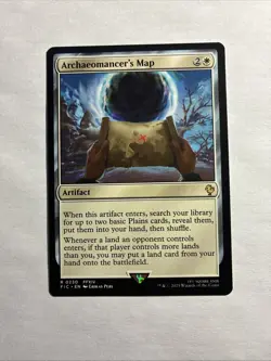 Archaeomancer's Map - Commander: FINAL FANTASY MTG Plus Bonus Card!!! - Image 1