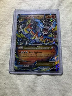 Pokemon 2015 M Charizard EX 12/83 Holo Card XY Generations CLEAN - Image 3
