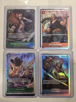 One Piece TCG Card lot (42 Cards) Alt Art R, SRs, SEC - Image 1