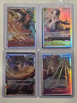 One Piece TCG Card lot (42 Cards) Alt Art R, SRs, SEC - Image 3