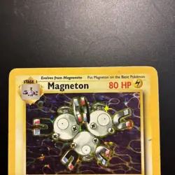 Magneton - 11/62 - Pokemon Fossil Unlimited Holo Rare Card WOTC HP - Image 2