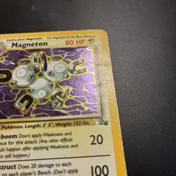 Magneton - 11/62 - Pokemon Fossil Unlimited Holo Rare Card WOTC HP - Image 4