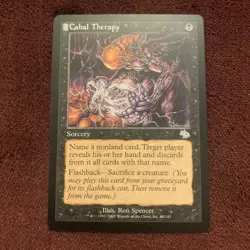 Cabal Therapy Judgment Regular NM+ Magic The Gathering MTG Unplayed Card X1 - Image 1