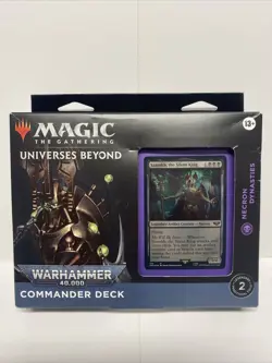 MTG Warhammer 40K Commander NECRON DYNASTIES Deck Magic Gathering SEALED - Image 1