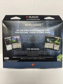 MTG Warhammer 40K Commander NECRON DYNASTIES Deck Magic Gathering SEALED - Image 2