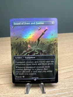 Sword of Feast and Famine Borderless FOIL #124 | ACR Assassin's Creed | MTG - Image 1
