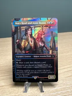 Mary Read and Anne Bonny (Borderless) Universes Beyond: Assassin's Creed Foil - Image 1