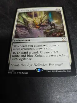 1x Chivalric Alliance - Commander: March of the Machine - NM - MTG - Image 1