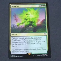 Atomize 94 MTG Fallout (PIP) Rare NM - Image 1