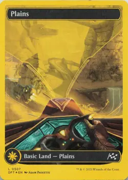 Plains (0507) (First-Place Foil) - FOIL - L Aetherdrift 507 - MTG - Image 1
