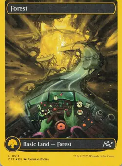 Forest (0511) (First-Place Foil) - FOIL - L Aetherdrift 511 - MTG - Image 1
