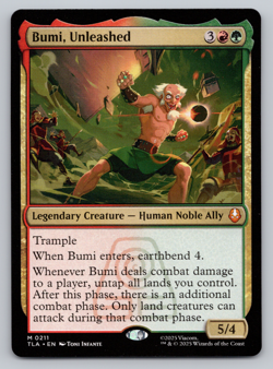 Bumi Unleashed - Avatar Last Airbender - MTG - Image 1