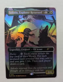 1x Selvala Explorer Returned FOIL BORDERLESS Secret Lair 1914 NM - Magic MTG x1 - Image 1