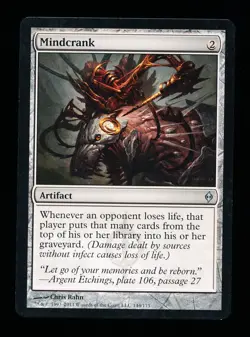* * 1x Mindcrank x1 * * New Phyrexia MTG NM Near Mint - Image 1