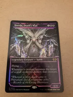 MTG Horobi, Death's Wail 0014 Foil Halo MOM Multiverse Legend - Image 1