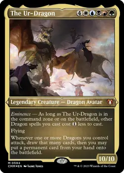 The Ur-Dragon (Foil Etched) Commander Masters - Image 1