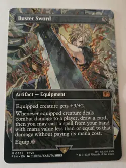 Buster Sword (Borderless) Final Fantasy Regular - Image 1