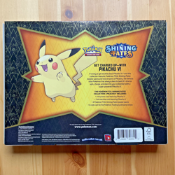Pokemon TCG Shining Fates Pikachu v Box 4 Booster Packs Sealed - Image 2