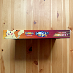 Pokemon TCG Shining Fates Pikachu v Box 4 Booster Packs Sealed - Image 4