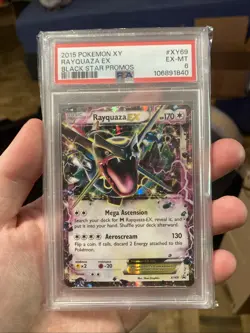 Rayquaza Ex Psa 6 2015 Black Star Promo #XY69 2015 Pokemon XY - Image 1