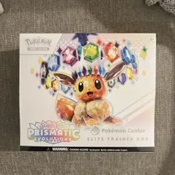 Pokemon TCG Scarlet & Violet Prismatic Evolutions Pokemon Center ETB - Sealed ✅ - Image 1