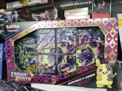 Pokemon Sword & Shield Crown Zenith Morpeko V-Union Premium Treasures Collection - Image 1