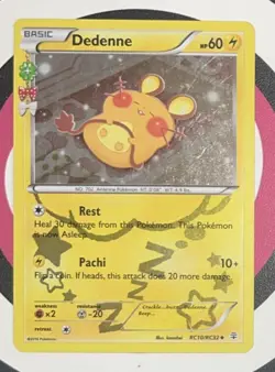 Pokemon TCG: Dedenne RC10/RC32 XY Generations Radiant Collection Holo - Image 3