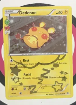 Pokemon TCG: Dedenne RC10/RC32 XY Generations Radiant Collection Holo - Image 4
