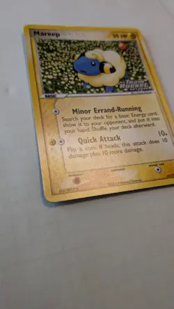 Pokemon TCG Mareep 67/109 Ex Team Rocket Returns Reverse Holo Stamped NM/LP - Image 4