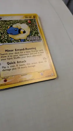 Pokemon TCG Mareep 67/109 Ex Team Rocket Returns Reverse Holo Stamped NM/LP - Image 5