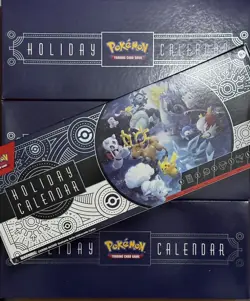 Pokemon 2023 Holiday Christmas Advent Calendar Rare NEW SEALED SLIGHTLY DAMAGED - Image 3