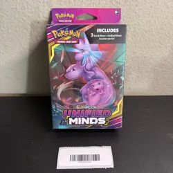 Pokemon TCG Sun & Moon Unified Minds Hanger Box Sealed (3 Booster Packs) 820650809569 - Image 1