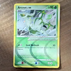 Pokemon Arceus AR2 Arceus Set Holo Rare 90HP Leaf Refresh 2009 - Image 1