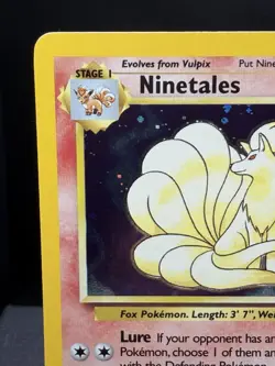 Pokemon TCG WOTC Base Set 2 Ninetales 13/130 Holo Rare Unlimited NM - Image 2