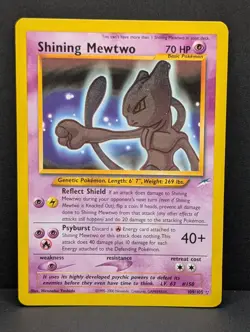 Shining Mewtwo 109/105 Neo Destiny Holo Ultra Secret Rare Pokemon TCG WOTC LP+ - Image 1