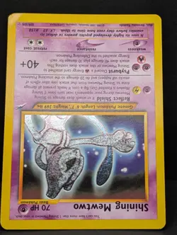 Shining Mewtwo 109/105 Neo Destiny Holo Ultra Secret Rare Pokemon TCG WOTC LP+ - Image 4