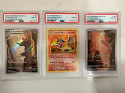 Pokemon PSA 8 graded lot charizard XY Charmeleon 151 Charmeleon 151 - Image 1