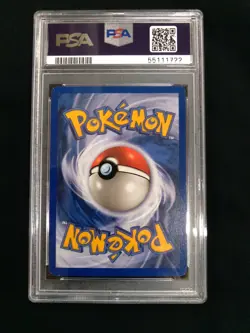 Graded PSA 8 HORSEA #49 1999 Pokemon Fossil 1ST EDITION NM - MT - Image 3