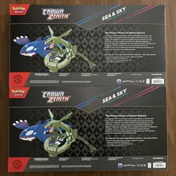 (LOT OF x2) Pokemon Crown Zenith Sea & Sky Premium Collection SEALED SHIPS ASAP! - Image 2