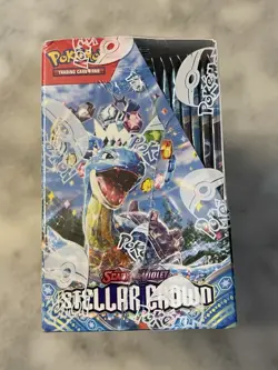 Pokemon Scarlet & Violet Stellar Crown Booster Box 36 Packs Sealed - Image 3