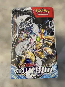 Pokemon Scarlet & Violet Stellar Crown Booster Box 36 Packs Sealed - Image 4