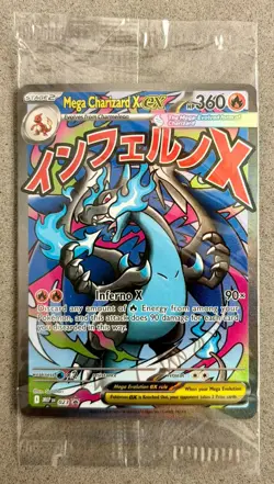 Sealed Pokemon Mega Charizard X 23 Oricorio EX 24 Mega Promo UPC New LowPop Rare - Image 1