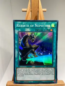Rebirth Of Nephthys - Super Rare 1st Edition HISU-EN009 - NM - YuGiOh - Image 1