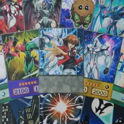 Yugioh Anime Style 65 Card Deck - Jaden Yuki (Elemental Heroes, Fusion, Etc.. - Image 1