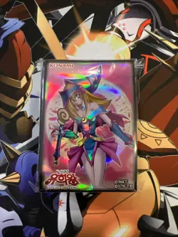 Yugioh Dark Magician Girl Sleeves 70ct Konami Official - Image 1