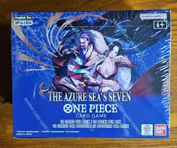 ONE PIECE THE AZURE SEA'S SEVEN booster box, factory sealed, BAN DAI, new - Image 1