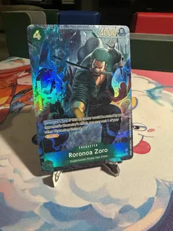Roronoa Zoro - PRB02-006 (Alt Art) - Premium Booster -The Best- Vol. 2 English - Image 1