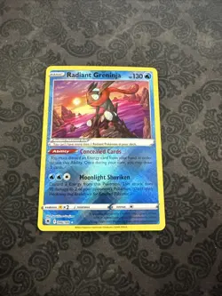 Pokemon TCG Radiant Greninja Astral Radiance Holo Card 046/189 - Image 1