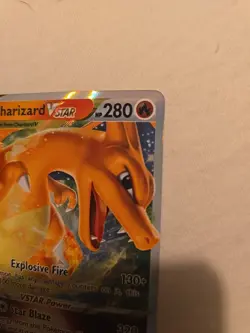 Pokemon TCG Charizard VSTAR Crown Zenith Holo Ultra Rare Card 019/159 - Image 3