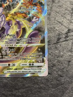 Pokemon TCG - Mewtwo VStar GG44/GG70 - Crown Zenith Alternative Art Card - Image 4